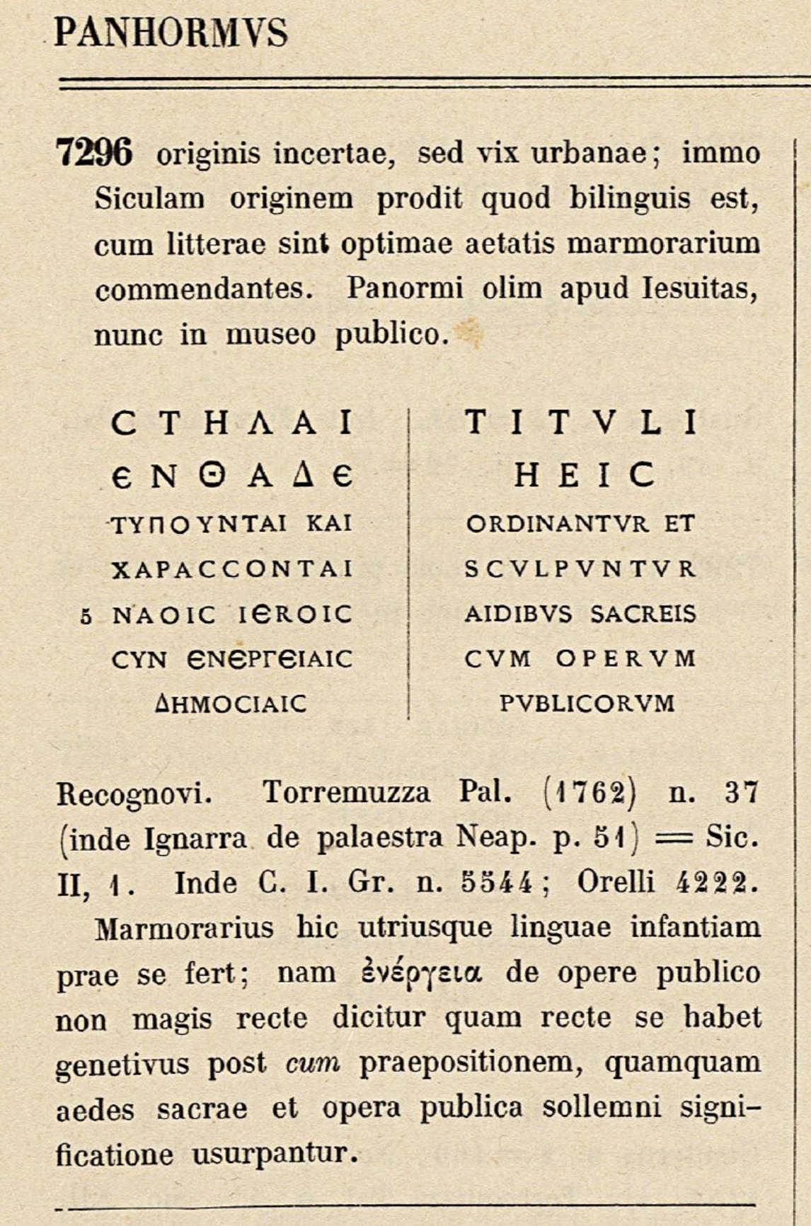 CIL X 7296 — Mommsen 1883